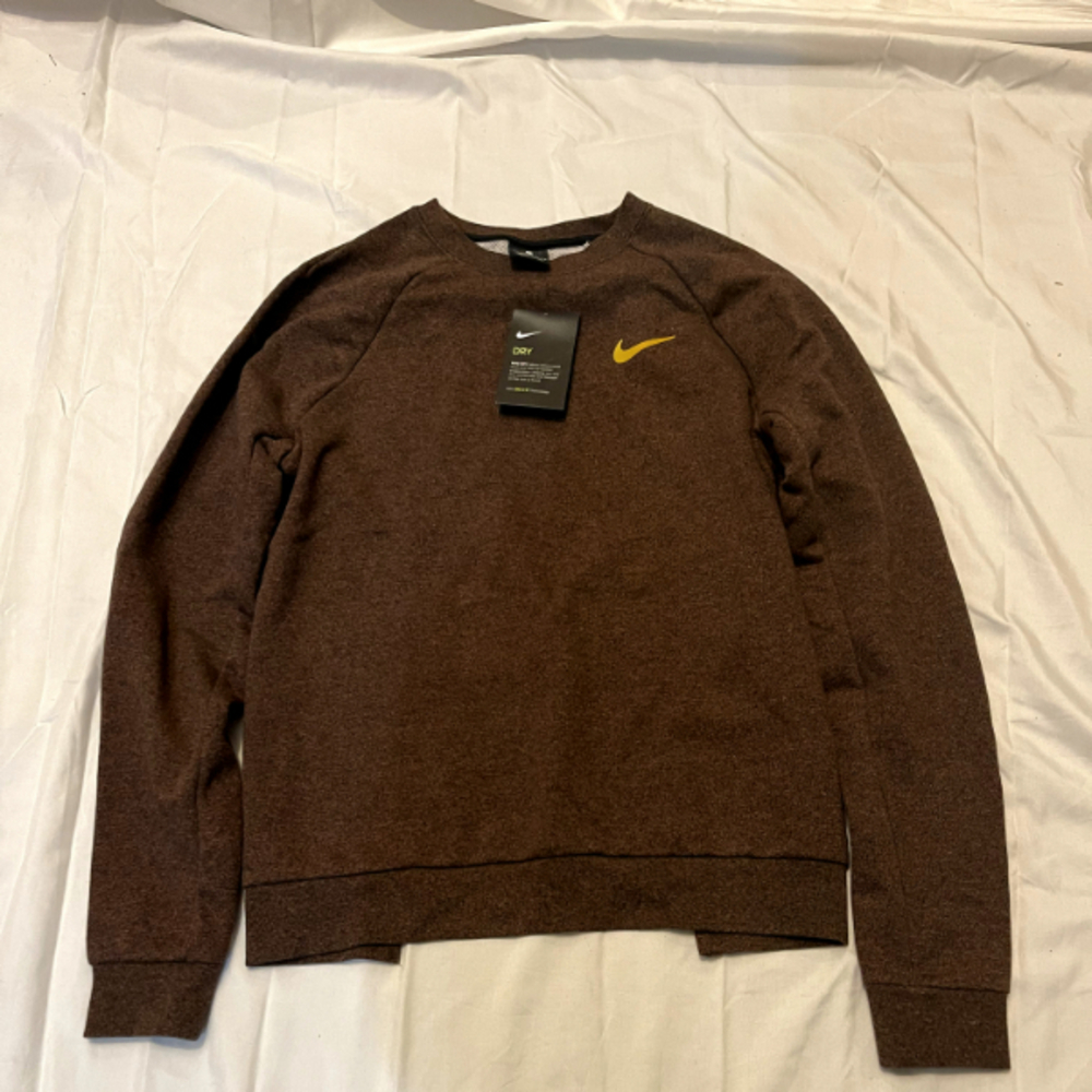 Nike Brown Dri-FIT Sweatshirt XS